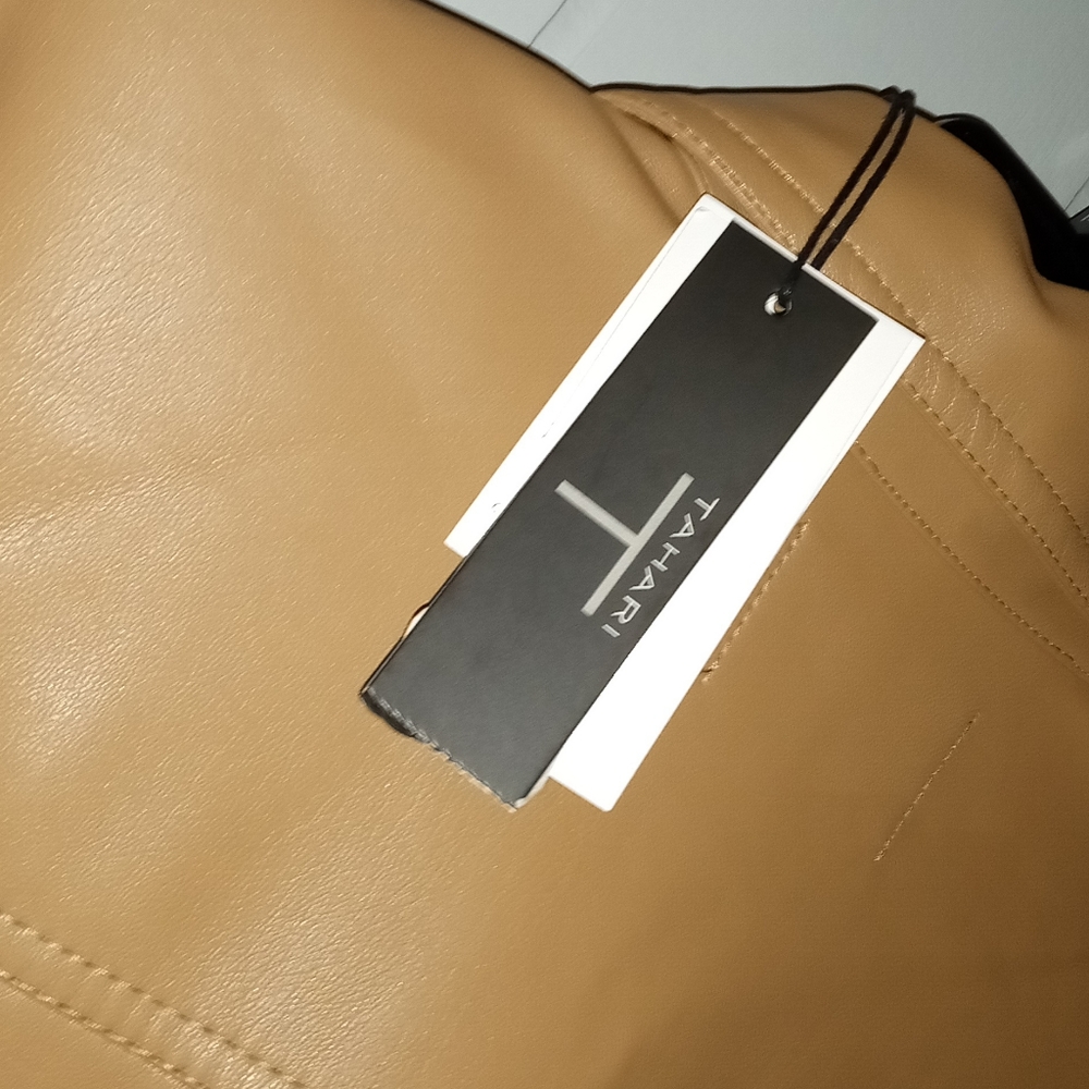 Brown Leather Women's Jacket - Picture 5 of 6
